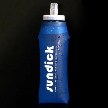250ml 500ml Švelnus Kolbą BPA Free Lankstymo Vandens Butelis TPU gaivusis Gėrimas, Lauko Kempingas Kelionės Bėgiojimas