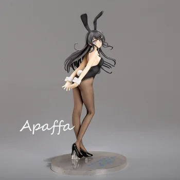 26cm Anime Pav Seksualių Merginų Rascal Nėra Svajonė Bunny Mergina Sakurajima Mai PVC Veiksmų Skaičiai Žaislų Kolekcijos Lėlės Dovana