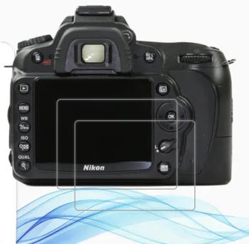 2Pack, Už Nikon D90 D7000 0.3 mm 2,5 D 9H Aišku, Grūdintas Stiklas Screen Protector Digital SLR Fotoaparatai, LCD Odos Apsaugas Filmas