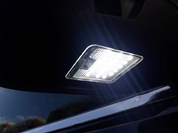 2VNT Canbus Automobilio LED Balos Veidrodis Šviesos Ford Mondeo MK4 Pagal 2007-Pusės Veidrodėlis, Žibintas