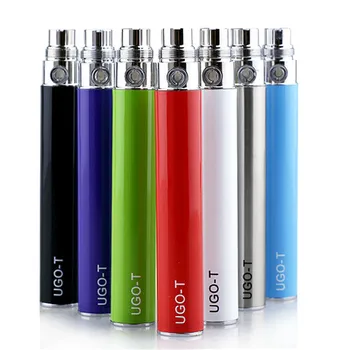 2vnt/Daug UGO-T 1100mah vape Baterija Micro USB Tranzitinio Elektroninių Cigarečių EGO Baterija 510 Sriegis CE4 Vape pen