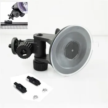 2vnt LED Ženklas Siurbimo Puodeliai+Ilgalaikis Varžtai prekinis, galinis Stiklo Mini Mount Turėtojas Automobilių Skaitmeninio Vaizdo įrašymo Kamera 4/3/2/HD td7 dropship