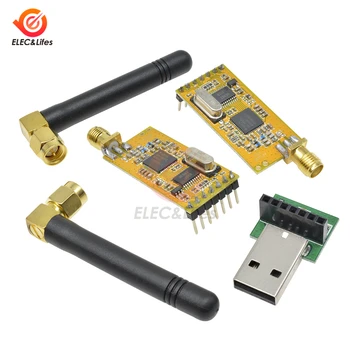 3.3 V-5V APC220 Wireless RF Serijos Valdybos Modulis Rinkinys Belaidžių Jutiklių Duomenų perdavimo Antenas USB Keitiklis Adapteris Arduino