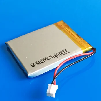 3.7 V, 1500 mah lipo Ličio polimerų Įkraunamą bateriją DĻSV PH 2,0 mm 2pin 504050 MP3 GPS DVD bluetooth 