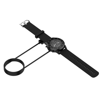 3 Pėdų USB Įkroviklio Laidą Mažas Elementas Elegantiškas Žiūrėti Patogus Iškastinio Hibridas HR Smartwatch Greito Įkrovimo Laidas