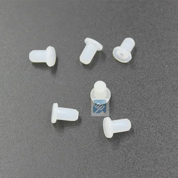 300PCS 4,5 mm rašalo kasetė baltos spalvos guminis tarpiklis silikono plug naudoti 