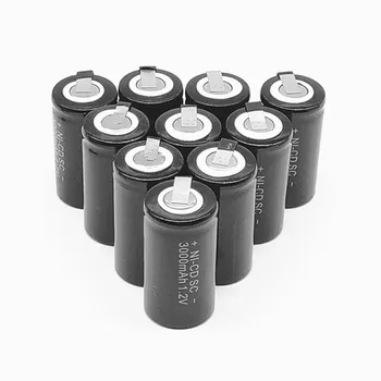 30PCS Aukštos kokybės baterija, įkraunama baterija, SC 1.2 v baterija 3000 mah tab elektriniai įrankiai