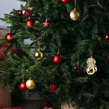 30pcs Kalėdų Rutuliai Kabinti Kalėdų Medžio Kabo Dekoro Vitrina Nepriklausomo Papuošalai Kalėdų Vakarėlį Dekoratyviniai Aksesuarai