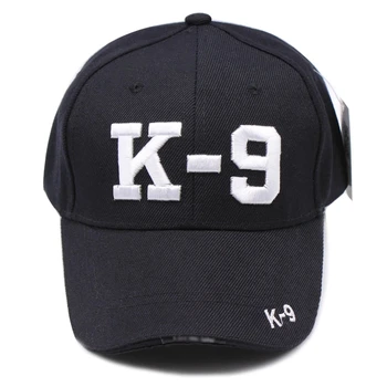 3D Išsiuvinėti K9 Šunų Policijos Pareigūnas Policininkai K-9 PASLAUGĄ ŠUO Beisbolo kepuraitę Kepurės VYRŲ Kepurės Skrybėlės Reguliuojamas bžūp policijos žmogus bžūp skrybėlę