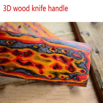 3D Spalvų Peilis medienos medžiagos 120/160 Peilis 