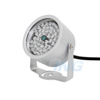 48 LED Lemputė Šviesos Vandeniui VAIZDO ir SPINDULIŲ Naktinio Matymo Infraraudonųjų spindulių Stebėjimo VAIZDO Kamera
