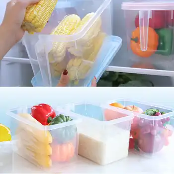 4L Nešiojamą Šaldytuvą Maisto produktų Laikymo Dėžutė Organizatorius Šviežių Dėžutė Kiaušinių Laikiklį Frigerator Kiaušinių Konteinerių Virtuvės talpinimo Accessories