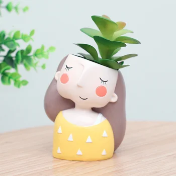 4pcs/set Vazonas Created Dizaino Namų Sode Mini Bonsai, Kaktusų Sodinamoji Puodą Gražus Sultingi Augalų Vazonai, Dekoratyvinis Vazoninių