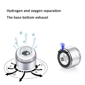 5-osios Kartos Max 3700ppb SPE&PEM Didelės vandenilio koncentracijos vandenilio vandens generatorius butelis su Vandenilio absorbcijos rinkinys