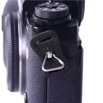 50-100vnt Odos Raštas Padengti Fotoaparatas Dirželis Trikampis Split Ring Kablys Fujifilm Canon Nikon Sony, Olympus DSLR Fotoaparatas 