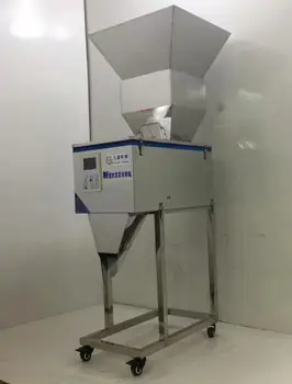 50-5000g Maisto produktų stelažai staklės, Granulių pakavimo medžiagos mašina pripildymo mašina versija įdiegta pakavimo mašinos