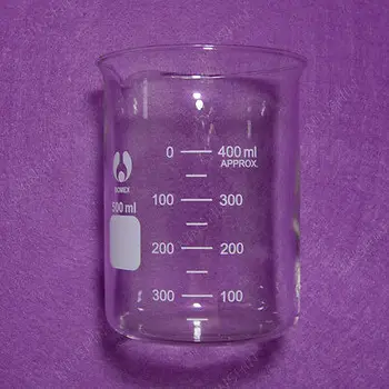 500mL Stiklo Stiklinę,Žema Forma,Lab Stiklinę su Piltuvėliu Burną,Laboratoriniai stikliniai Indai