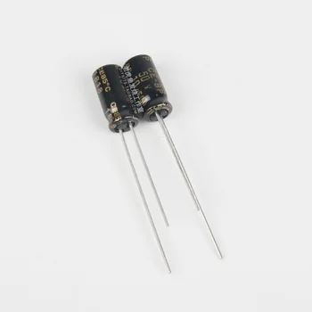50PCS ELNA UBR 50V10UF 5X11MM black Non-polar 50v 10uf garso elektrolitinius kondensatorius CE-BP 10uF/50V BP 10uF 50V
