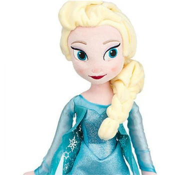 50cm Disney Užšaldyti Anna Elsa Pliušinis Lėlės Žaislas Sniego Karalienė, Princesė Lėlės, Žaislai, Minkšti Pliušiniai Gimtadienio, Kalėdų Dovana Vaikams Mergaitėms