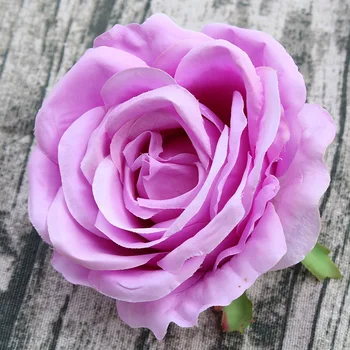 50pcs/daug Dirbtinis Dekoratyvinis Didelis Rose Vadovai Aukštos Kokybės Gėlių Modeliavimas 