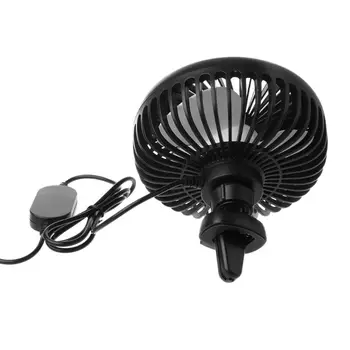5V 360 Laipsnių Sukimosi Reguliuojamas Kampas Automobilių Oro Angos, USB Fan 3 Greičio Elektros Oro Ventiliatoriaus Aušinimo Ventiliatorius su ON, OFF Jungiklis