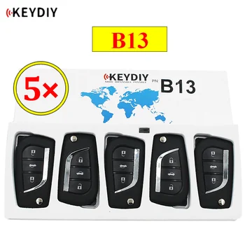 5vnt/daug KEYDIY B serijos B13 3 mygtuką universalus KD nuotolinio valdymo KD200 KD900 KD900+ URG200 KD-X2 mini KD