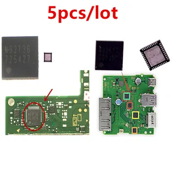 5vnt/daug Maitinimo Baterijos Įkrovimo IC Chip M92T36 ,HDMI pagrindinė Plokštė M92T17 Garso ir Vaizdo Kontrolės IC Chip už Nintend Jungiklis NR