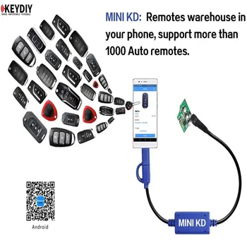 5vnt/daug Mini KD Nuotolinio Klavišą Gamintojas/Generatorius Sandėlio Jūsų Telefonas palaiko 
