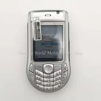 6630 Original Atrakinta Nokia 6630 telefono 2.1' colių GSM, 3G, Symbian 8.0 s mobilųjį telefoną su vienerių metų garantija nemokamas pristatymas