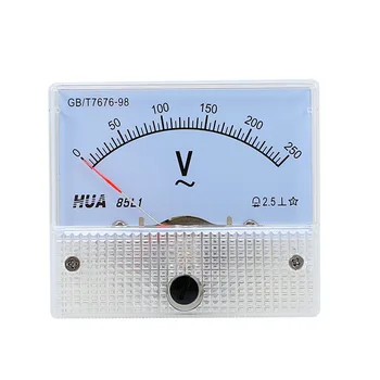 85L1 Žymiklį AC Voltmeter voltmetras 30 V 50V 100V 250V 300V 450V 500V