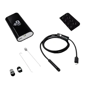 8mm 1/2/3/5/10M WIFI Endoskopą Kamera Mini Vandeniui Kabelio Tikrinimo Kamera, USB Endoskopą Borescope Iphone/ IOS/android