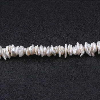 AA 9-10mm keshi gėlavandenių perlų kryptys pardavimas