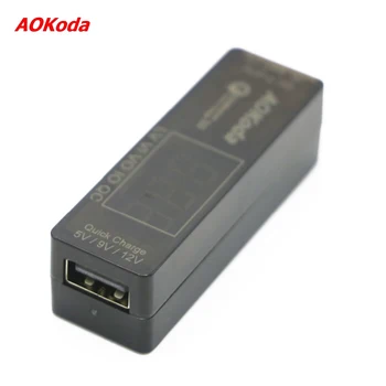 AOKoda QC3.0 Greito Įkroviklio Lipo Akumuliatorius USB Maitinimo Adapteris Keitiklis Skirtas Smartphone, Tablet PC 