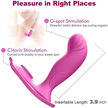 APHRODISIA 10 galingi greičio Vibratorių Vibratorius Lesbiečių Belaidžio Nuotolinio Valdymo Sekso Žaislas Moterims Masturbacija Klitorio Stimuliatorius