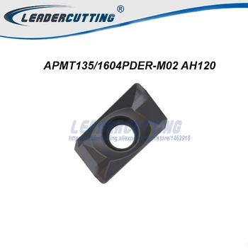 APMT1135PDER-M02 APMT1604PDER-M02 AH120*AH725*10vnt Frezavimo įdėklų Frezavimo cutter