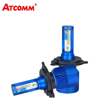 ATcomm H1 H4 H7, H11 LED Lemputė hi/lo Šviesos 12V Mini 10000Lm 6500K 72W SPT Chip H8/H9 Ampulä-LED Voiture Auto Automobilių Šviesos