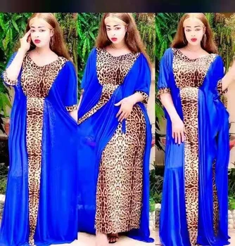 Abaja Dubajus Turkija, Arabų Caftan Musulmonų Mados Leopard Suknelė Amerikos Drabužiai, Suknelės Abayas Moterų Apdaras Islamas Drabužiai
