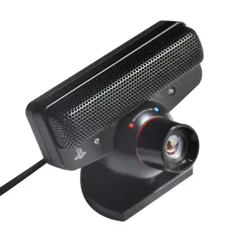 Akių Judesio Jutiklis Kamera Su Mikrofonu Sony Playstation 3 PS3 Žaidimo Sistema, USB Juda Motion Eye Kamera