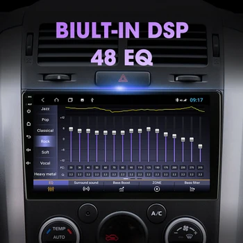 Android 9.0 4G+WIFI Automobilio Radijo Suzuki grant Vitara 3 2005-GPS Navigacijos RDS DSP 4G+64G Multimedia Video 8 Core Carplay