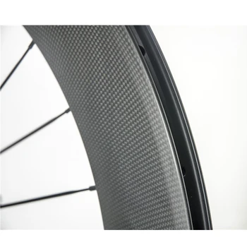 Anglies pluošto Superteam keliais dviračio ratai 700C 88mm kniedė, skirta aširačio su black stipinai
