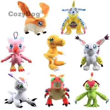 Anime Digimon Nuotykių Pliušiniai Žaislai 8 Stilių Gabumon Piyomon Agumon Gomamon Minkšti Kimštiniai Žaislai, Tailmon 30-33cm Vaikų Dovanų