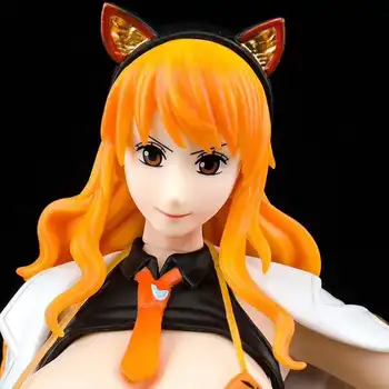 Anime One Piece Nami GK Mano Mergina PVC Veiksmų Skaičius, Žaislų Seksuali Mergina Duomenys Suaugusiųjų Kolekcijos Modelis Lėlės, Žaislai, Dovanos