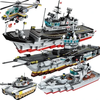 Apšviesti Pastato Blokas Karinių Kovinių Jūrų Pajėgų Apache Raid 3 Skaičiai 280pcs Švietimo Plytų Žaislas Berniukui Dovana