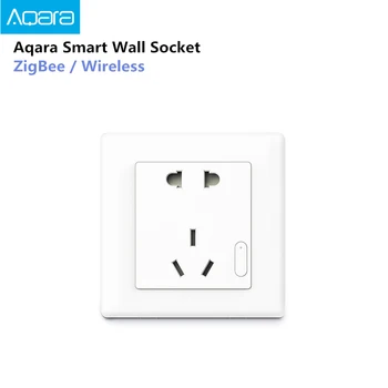 Aqara Smart Lizdo Belaidžio Sieninio Lizdo Sienos Jungiklis, Smart Šviesos Kontrolės ZiGBee Dirbti Xiaomi Smart Namų Rinkiniai APP