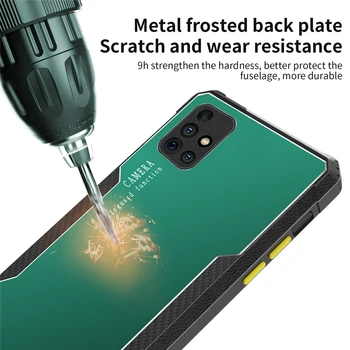 Atsparus smūgiams Atveju, Samsung Galaxy S20 FE S10 Plus Ultra Aliuminio Korpuso Šarvai TPU Case Cover For Samsung Note 20 Ultra 10 Plius