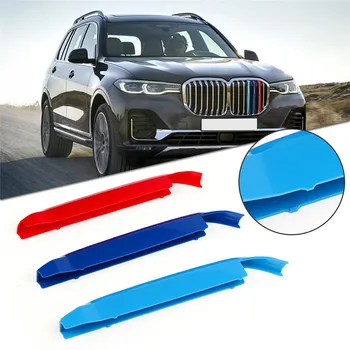 Automobilio Priekinės Grotelės, Apdailos Juostelės, Grotelės, Dangčio Lipdukas BMW X7 G07 2019 (7 Dalis) 3D M Stiliaus наклейки на авто