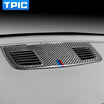 Automobilio Salono Anglies Pluošto Prietaisų skydelis Garsiakalbis, skydelis, apdaila, Automobilių stiliaus Lipdukai dekoracija BMW E90 3 serijos priedai