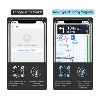 Automobilių Belaidis Kroviklis Stovi ant Oro Angos Mount Magnetinio Telefono Laikiklis iPhone 12 Pro 