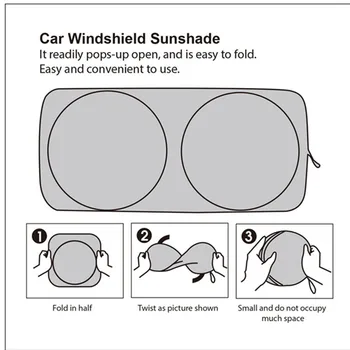 Automobilių skėtį nuo saulės 