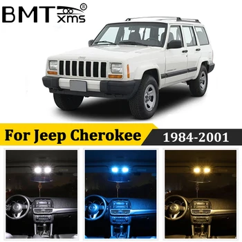 BMTxms 13Pcs Canbus Automobilio LED Interjero Žemėlapis Dome Light Licencijos Plokštės Lempa Jeep Cherokee SJ XJ KJ KK 1984-2001 Auto Priedai